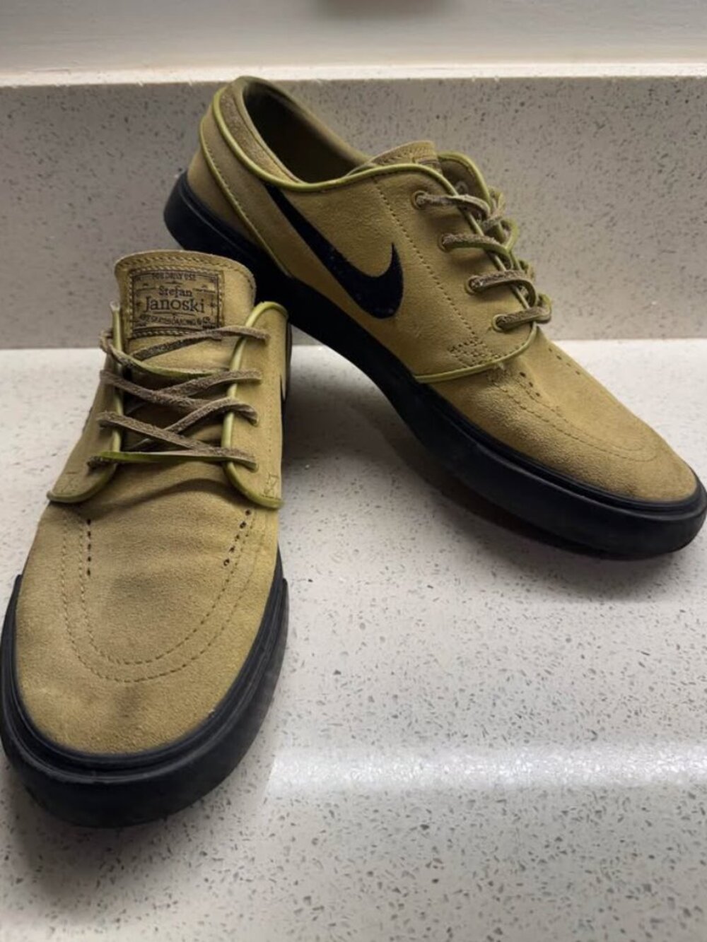 Stefan Janoski x Nike SB Pacific Moss Black Size 9.5